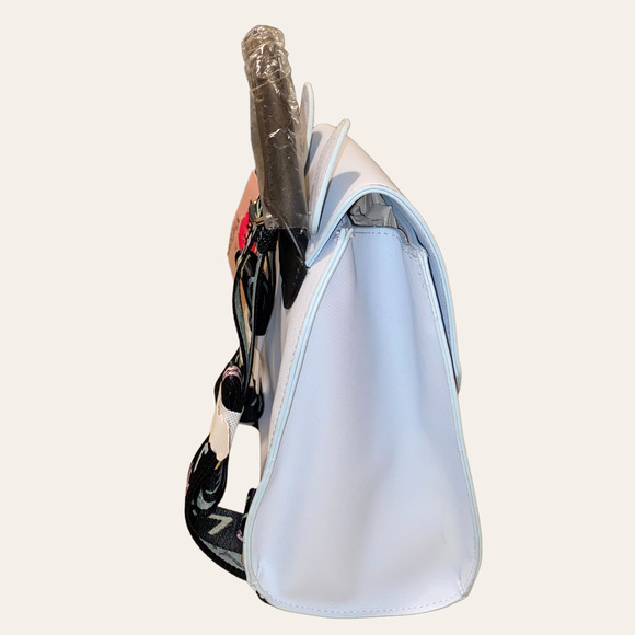 NWTs Betsey Johnson Baby Blue Cat Mini Backpack Bag